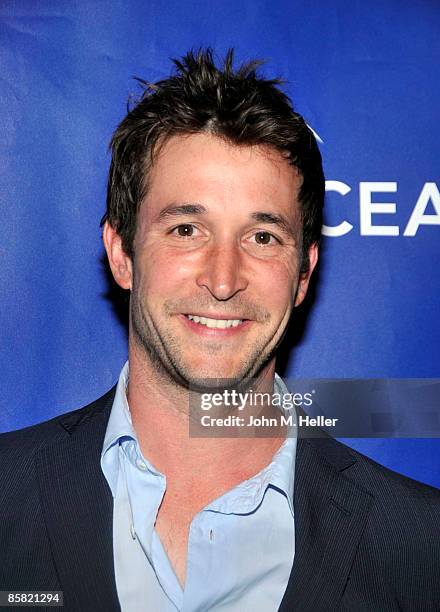 Actor Noah Wyle attends the 2009 "Project Save Our Surf" 1st Annual Surfathon and Oceana Awards at Shutters on the Beach Ballroom on April 5, 2009 in...