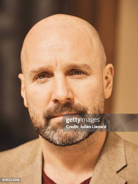 Actor John Harris is photographed for Self Assignment on September 30, 2017 in Dinard, France.