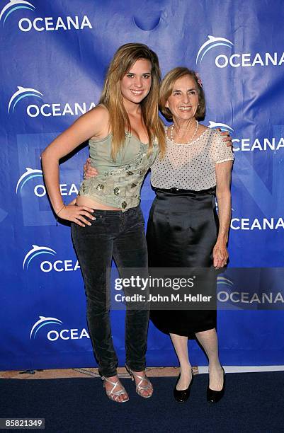 Actor Shirley Good and Kathy Zuckerman attend the 2009 "Project Save Our Surf" 1st Annual Surfathon and Oceana Awards at Shutters on the Beach...