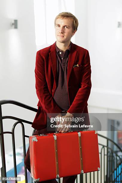 Filmmaker Nicolas Bary is photographed for Self Assignment on August 27, 2017 in Angouleme, France.