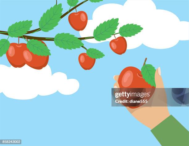 306点のリンゴ狩りイラスト素材 Getty Images 306点のリンゴ狩りイラスト素材 Getty Images