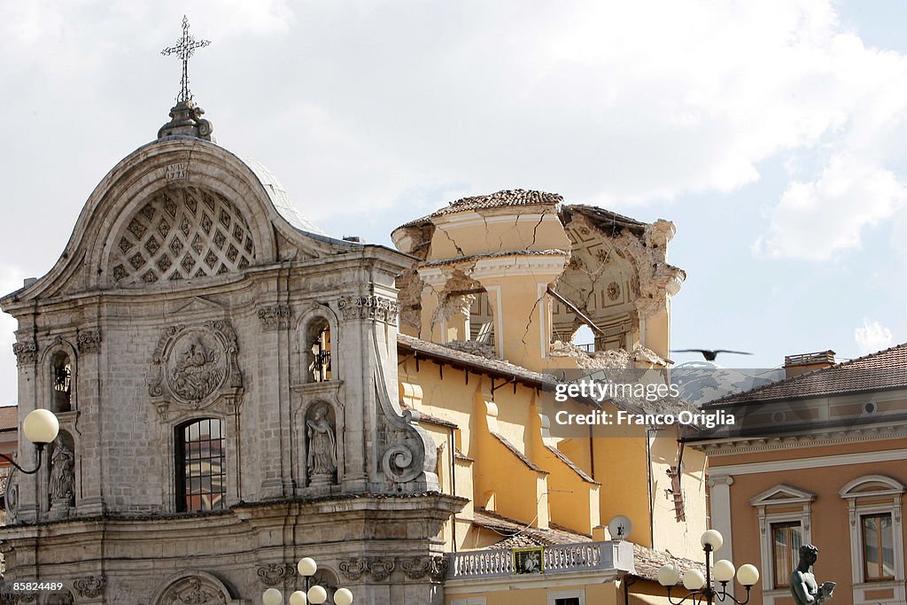 Earthquake Strikes Central Italy