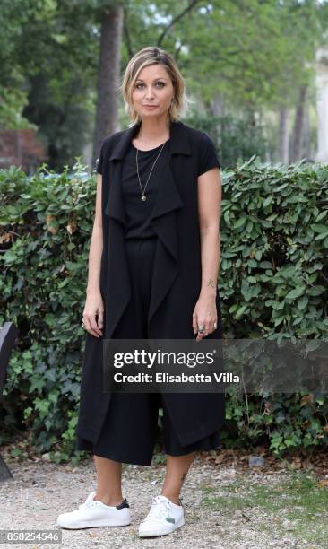 Anna Ferzetti attends Alice Nella Citta' 2017 Presentation on October 6, 2017 in Rome, Italy.