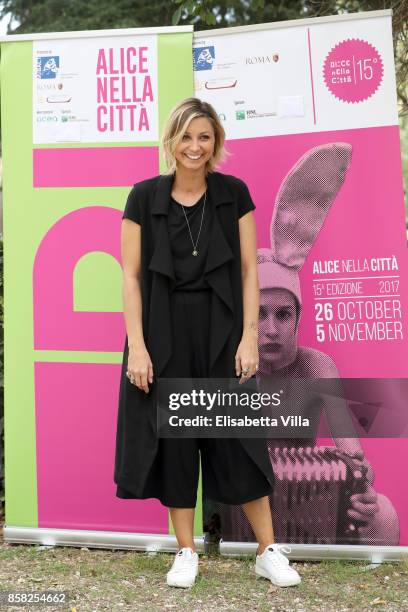 Anna Ferzetti attends Alice Nella Citta' 2017 Presentation on October 6, 2017 in Rome, Italy.