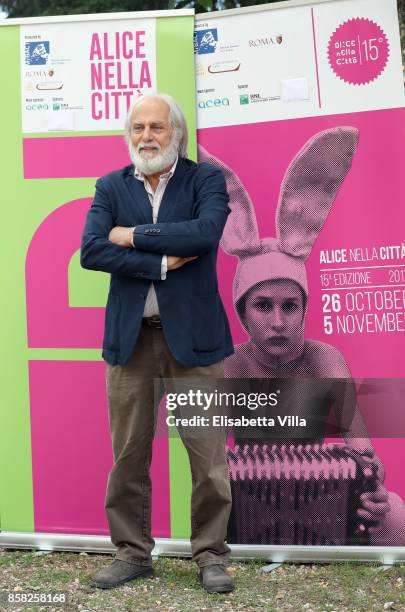 Luigi Diberti attends Alice Nella Citta' 2017 Presentation on October 6, 2017 in Rome, Italy.