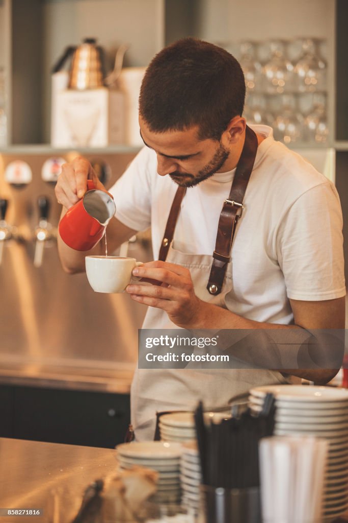 Coffee making process