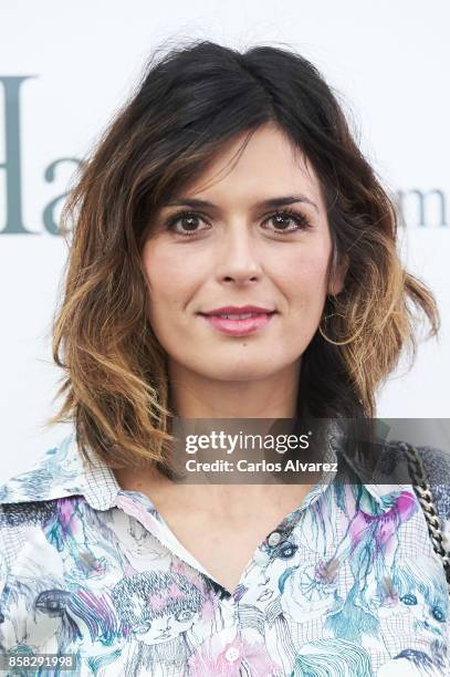 Maria Reyes attends 'The Petite Fashion Week' at the Cibeles Palace on October 6, 2017 in Madrid, Spain.