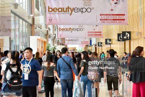Hundreds of buyers are gather for the Beauty Expo 2017 on October 6, 2017 at Kuala Lumpur Convention Centre, Malaysia. Beauty Expo 2017 is the highly...