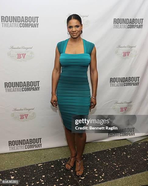 Actress Audra McDonald attends the Roundabout Theatre Company's 2009 Spring Gala at Roseland Ballroom on April 6, 2009 in New York City.