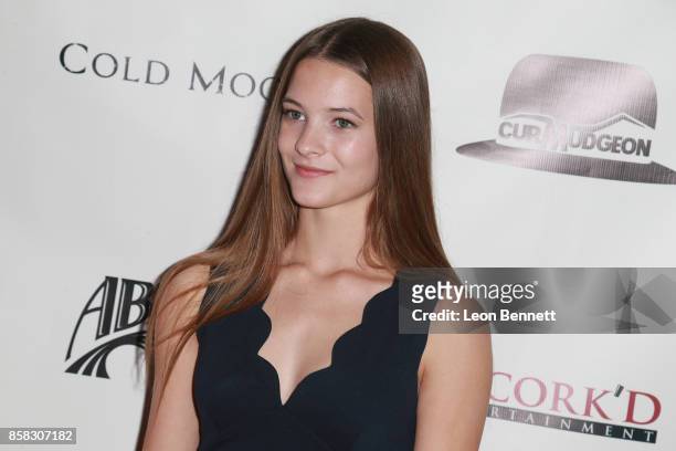 Actress Avery Kristen Pohl attends the Premiere Of "Cold Moon" at Laemmle's Ahrya Fine Arts Theatre on October 5, 2017 in Beverly Hills, California.