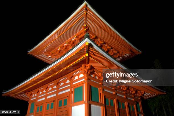 danjo garan complex in the night - danjo garan ストックフォトと画像