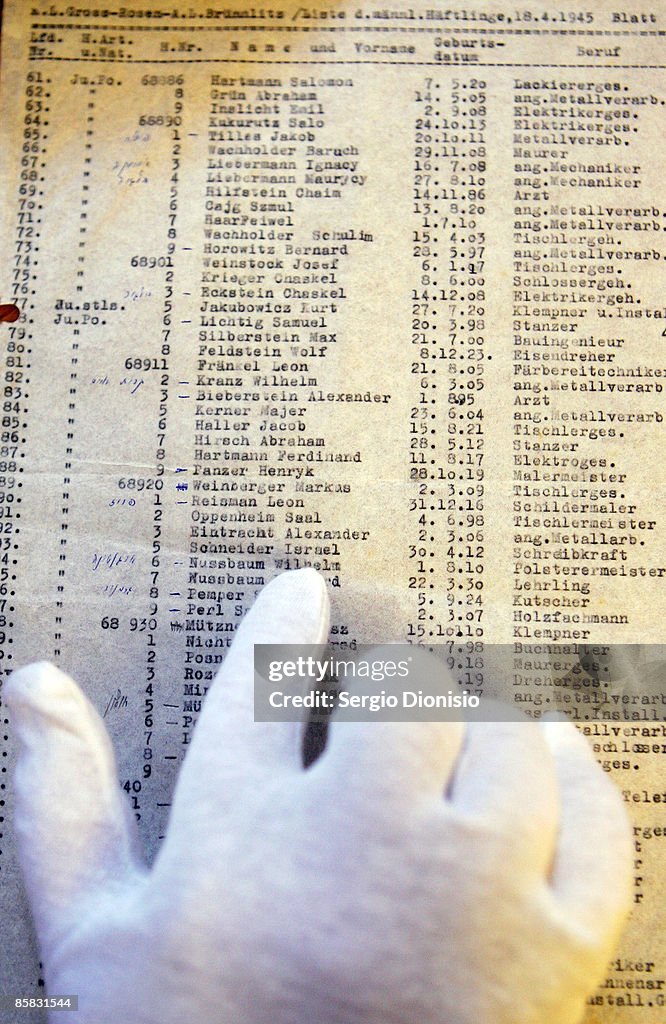 Schindler's List Found At Syndey Library