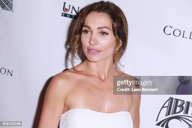 Actress Carlotta Montanari attends the Premiere Of "Cold Moon" at Laemmle's Ahrya Fine Arts Theatre on October 5, 2017 in Beverly Hills, California.