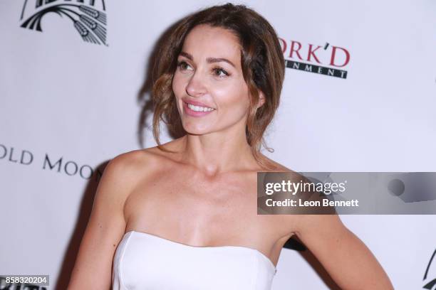 Actress Carlotta Montanari attends the Premiere Of "Cold Moon" at Laemmle's Ahrya Fine Arts Theatre on October 5, 2017 in Beverly Hills, California.