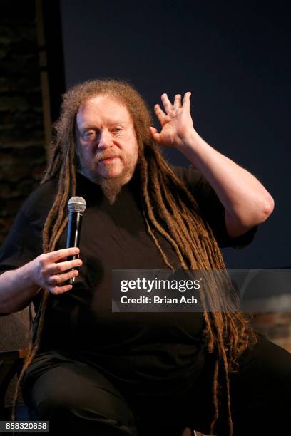 Computer Scientist Jaron Lanier speak onstage during the 2017 New Yorker TechFest at Cedar Lake on October 6, 2017 in New York City.