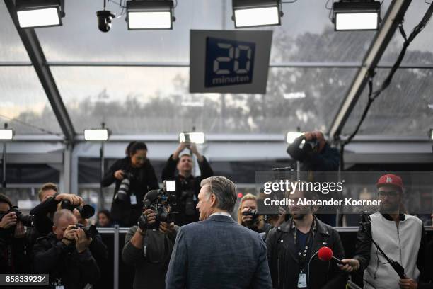 Actor Bill Pullman attends the 'The Ballad of Lefty Brown' premiere at the 13th Zurich Film Festival on October 6, 2017 in Zurich, Switzerland. The...