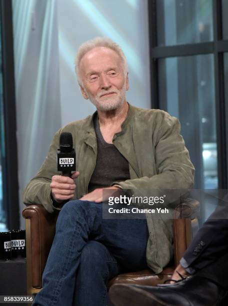 Tobin Bell attends Build series to discuss "Jigsaw" at Build Studio on October 6, 2017 in New York City.
