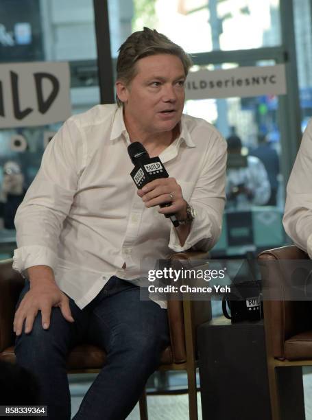 Oren Koules attends Build series to discuss "Jigsaw" at Build Studio on October 6, 2017 in New York City.