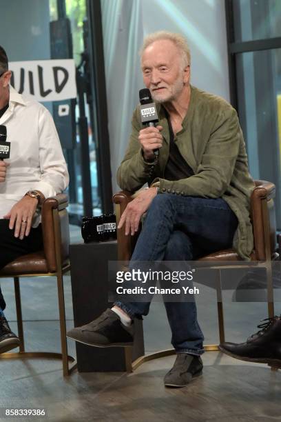 Tobin Bell attends Build series to discuss "Jigsaw" at Build Studio on October 6, 2017 in New York City.