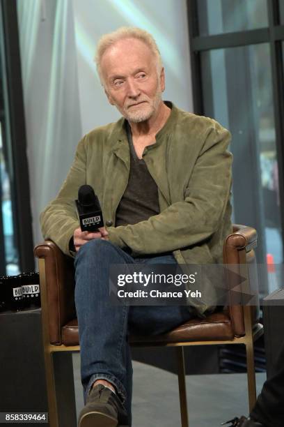 Tobin Bell attends Build series to discuss "Jigsaw" at Build Studio on October 6, 2017 in New York City.