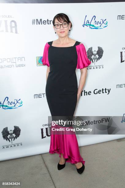 Hala Bahmet attends the Metropolitan Fashion Week Closing Night Gala at Arcadia Performing Arts Center on October 5, 2017 in Arcadia, California.