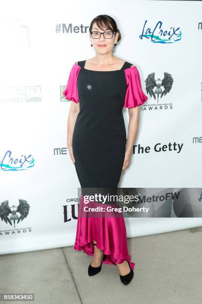 Hala Bahmet attends the Metropolitan Fashion Week Closing Night Gala at Arcadia Performing Arts Center on October 5, 2017 in Arcadia, California.