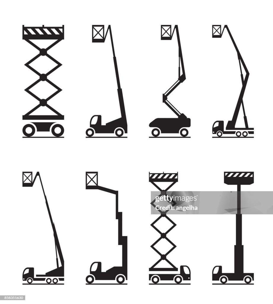 Lifting Operations Graphics Industrial Lifting Equipment High-Res Vector Graphic - Getty Images