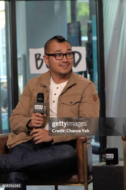 Jon Lung attends Build series to discuss "MythBusters" at Build Studio on October 6, 2017 in New York City.