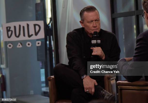 Robert Patrick attends Build series to discuss "Scorpion" and "Lore" at Build Studio on October 6, 2017 in New York City.