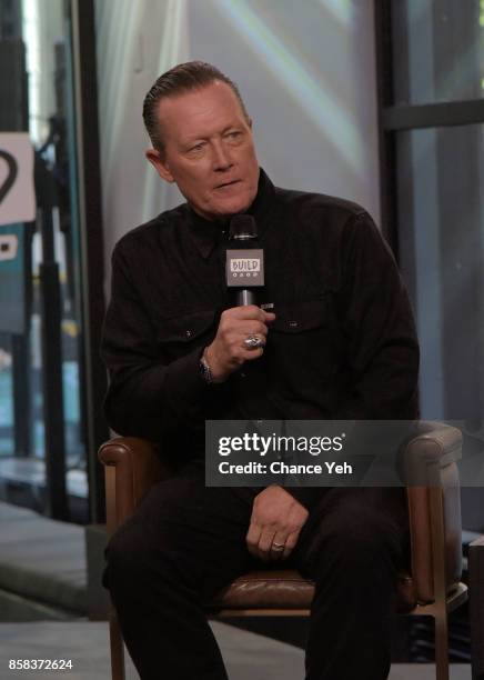 Robert Patrick attends Build series to discuss "Scorpion" and "Lore" at Build Studio on October 6, 2017 in New York City.