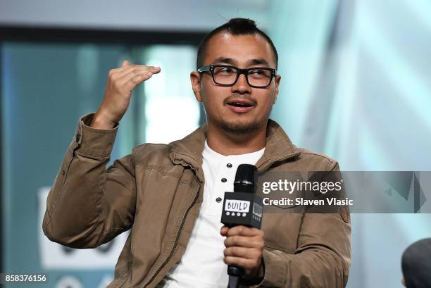 Jon Lung visits Build to discuss "MythBusters" at Build Studio on October 6, 2017 in New York City.