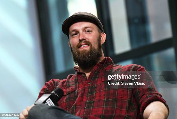 Brian Louden visits Build to discuss "MythBusters" at Build Studio on October 6, 2017 in New York City.