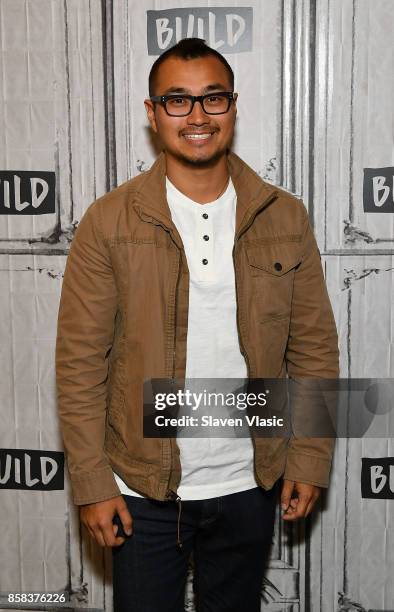 Jon Lung visits Build to discuss "MythBusters" at Build Studio on October 6, 2017 in New York City.