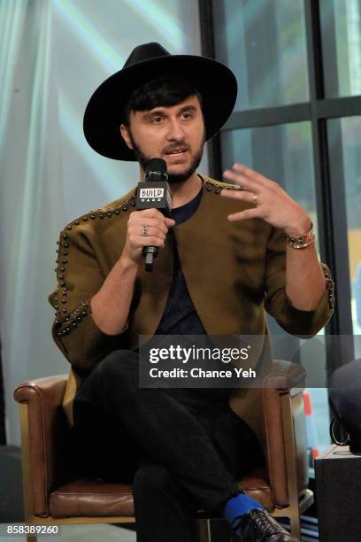 Brad Walsh attends Build series to discuss "Antiglot" at Build Studio on October 6, 2017 in New York City.