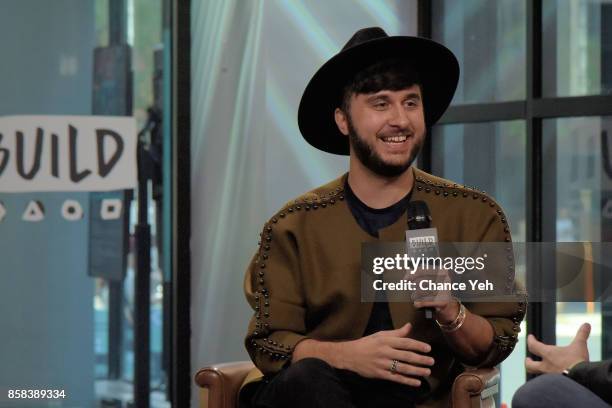 Brad Walsh attends Build series to discuss "Antiglot" at Build Studio on October 6, 2017 in New York City.