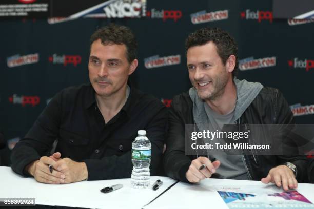 Rufus Sewell and Jason O'Mara attend "The World of Philip K. Dick" - The Man in the High Castle and Philip K. Dick's Electric Dreams Autograph...