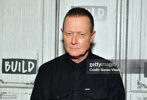 Actor Robert Patrick visits Build to discuss "Scorpion" & "Lore" at Build Studio on October 6, 2017 in New York City.