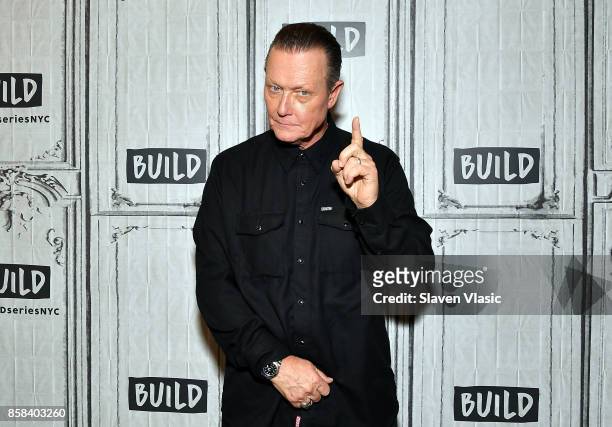 Actor Robert Patrick visits Build to discuss "Scorpion" & "Lore" at Build Studio on October 6, 2017 in New York City.