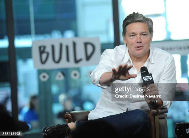 Producer Oren Koules attends Build to discuss 'Jigsaw' at Build Studio on October 6, 2017 in New York City.