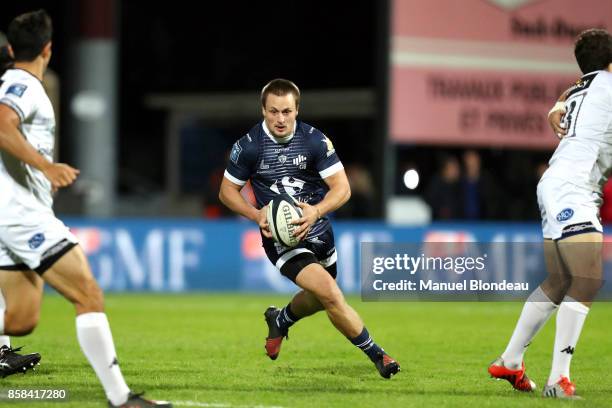 Paul Pimienta of Colomiers during the Pro D2 match between Colomiers and Vannes on October 6, 2017 in Colomiers, France.