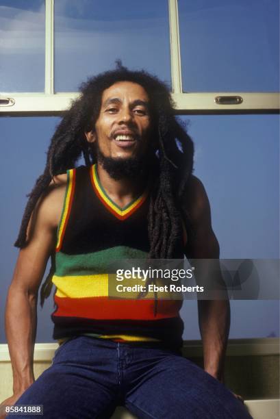 Bob MARLEY; Posed portrait of Bob Marley