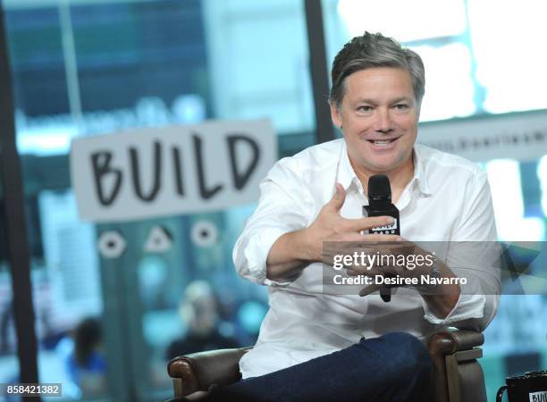 Producer Oren Koules attends Build to discuss 'Jigsaw' at Build Studio on October 6, 2017 in New York City.