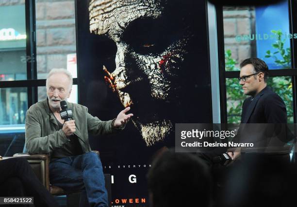 Actor Tobin Bell attends Build to discuss 'Jigsaw' at Build Studio on October 6, 2017 in New York City.