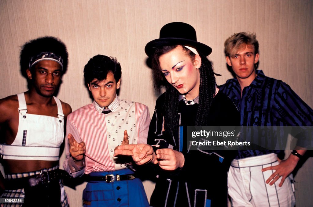 Jon Hay Photo of CULTURE CLUB and Mikey CRAIG and Jon MOSS and BOY GEORGE and ...