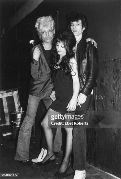 And Willy De VILLE and Alan VEGA and SUICIDE, L-R Alan Vega, Toots and Mink De Ville