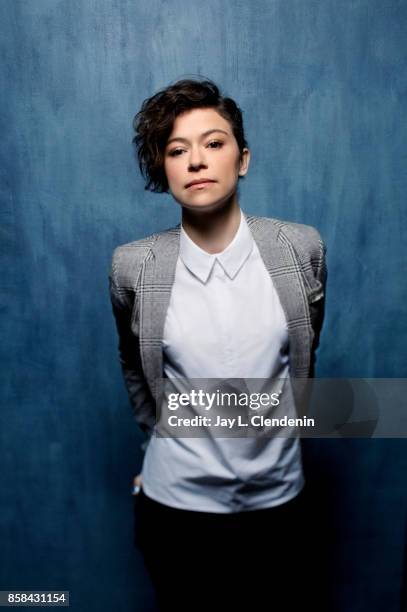 Tatiana Maslany, from the film "Stronger," poses for a portrait at the 2017 Toronto International Film Festival for Los Angeles Times on September 8,...