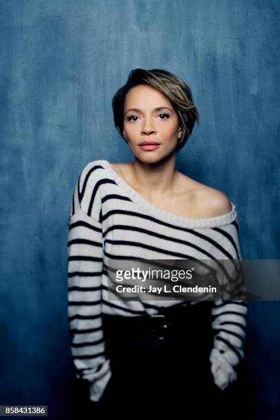 Actress Carmen Ejogo, from the series "The Girlfriend Experience," poses for a portrait at the 2017 Toronto International Film Festival for Los...