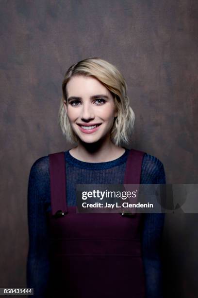 Actress Emma Roberts, from the film, "Who We are Now," poses for a portrait at the 2017 Toronto International Film Festival for Los Angeles Times on...