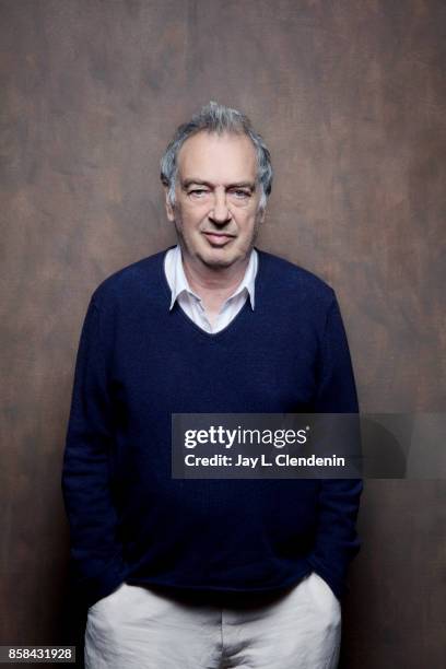 Director Stephen Frears from the film, "Victoria & Abdul," poses for a portrait at the 2017 Toronto International Film Festival for Los Angeles Times...