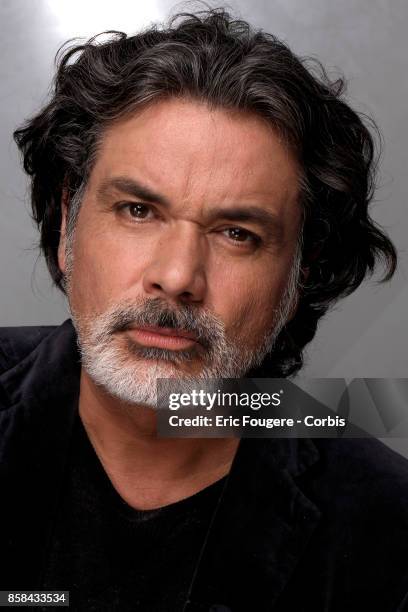 Christophe Barratier poses during a portrait session in Paris, France on .